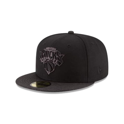 New York Knicks Gorra | New Era NBA Shadow Tech 59fifty Fitted Cap Mexico - Negros